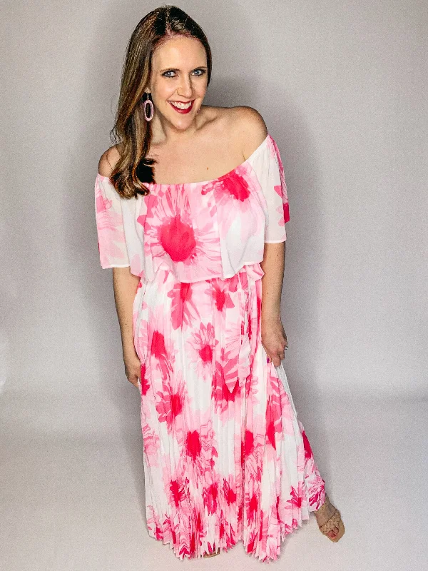 SET FIRE TO THE RAIN MAXI DRESS